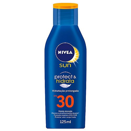 Protetor Solar Nivea Sun Fps 30 Protect E Hidrata - Embalagem 1X125 ML
