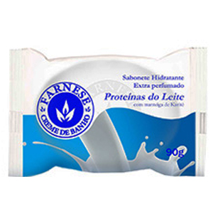 Sabonete Farnese Hidratante Proteinas Do Leite - Embalagem 12X85 GR - Preço Unitário R$2,06