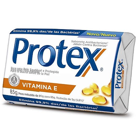 Sabonete Protex Vitamina E - Embalagem 12X85 GR - Preço Unitário R$3,27