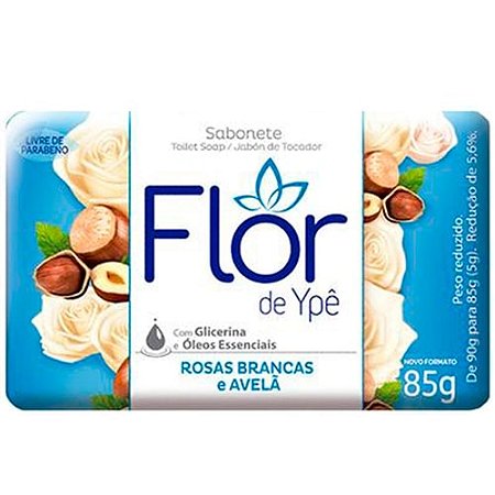 Sabonete Ype Suave Rosas Brancas E Avela Leve 12 Pague 9 - Embalagem 12X85 GR - Preço Unitário R$1,41