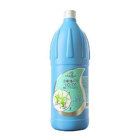 Sabonete Liquido Cheveux Algas Marinhas - Embalagem 1X2 LT