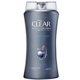 Shampoo Clear Anticaspa Men Ice Cool Menthol - Embalagem 1X200 ML