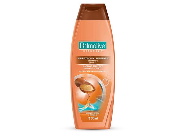 Shampoo Palmolive Naturals Hidratação Luminosa Oleo De Argan - Embalagem 1X350 ML