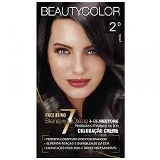 Tintura Para Cabelo Beauty Color 2.0 Preto - Embalagem 1X1 UN