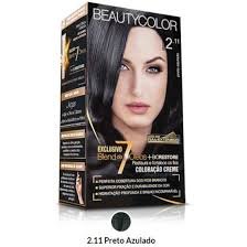 Tintura Para Cabelo Beauty Color 2.11 Preto Azulado - Embalagem 1X1 UN
