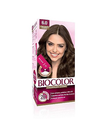 Tintura Para Cabelo Biocolor 6.0 Louro Escuro Mini Kit - Embalagem 1X1 UN