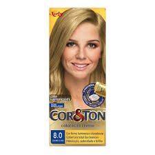 Tintura Para Cabelo Cor&Ton 8.0 Louro Caro - Embalagem 1X135 GR