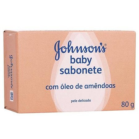 Sabonete Infantil Johnson Baby Oleo Amendoas - Embalagem 6X80 GR - Preço Unitário R$7,18