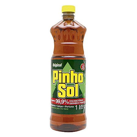 Desinfetante Pinho Sol Tradicional - Embalagem 12X1000 ML - Preço Unitário R$13,3