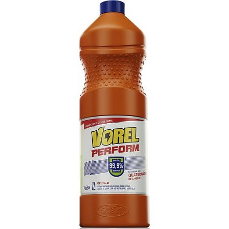 Desinfetante Vorel Perform Mult Uso Tradicional - Embalagem 12X1 LT - Preço Unitário R$5,24