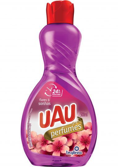 Limpador Uau Perfumes Flores Sonhos - Embalagem 24X500 ML - Preço Unitário R$3,98