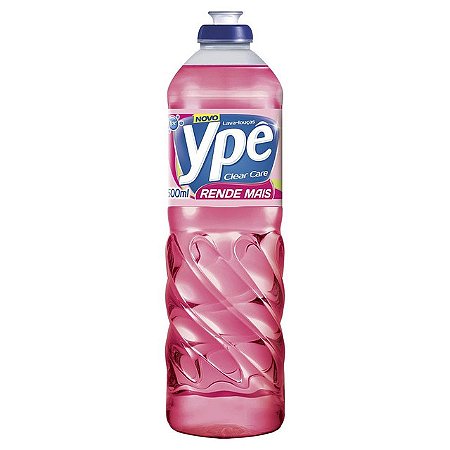 Detergente Liquido Ype Clear Care - Embalagem 24X500 ML - Preço Unitário R$2,31