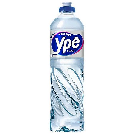 Detergente Liquido Ype Clear Promocional - Embalagem 24X500 ML - Preço Unitário R$2,32
