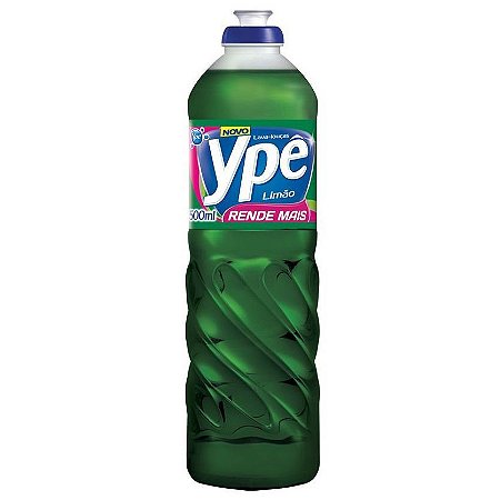 Detergente Liquido Ype Limao - Embalagem 24X500 ML - Preço Unitário R$2,66