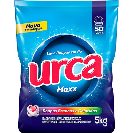 Detergente Em Po Urca Sache - Embalagem 1X5 KG