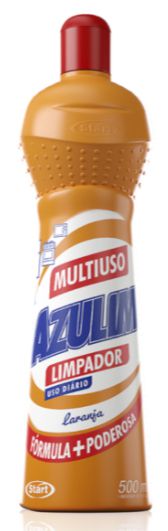 Limpador Azulim Start Multiuso Laranja - Embalagem 12X500 ML - Preço Unitário R$2,45