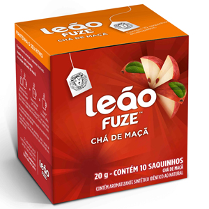 Cha Leao Maca Envelope Individual - Embalagem 10X10 UN - Preço Unitário R$6,69