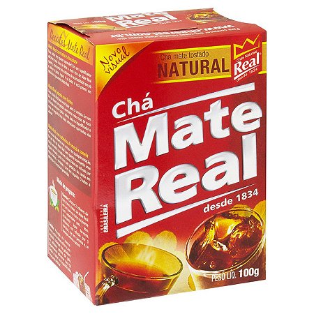 Cha Mate Real Natural - Embalagem 5X100 GR - Preço Unitário R$3,59