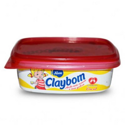 Margarina Claybom Cremosa 50% lipidios Com Sal - Embalagem 24X250 GR - Preço Unitário R$2,93