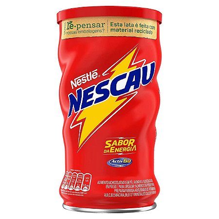 Achocolatado Em Po Nescau Active Go - Embalagem 15X370 GR  - Preço Unitário R$8,92
