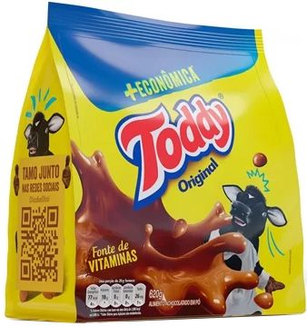 Achocolatado Em Po Toddy Sache - Embalagem 12X620 GR - Preço Unitário R$11,42