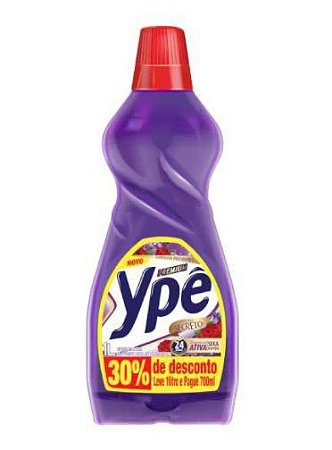 Limpador Ype Perfumado Jardim Secreto Promocional - Embalagem 24X500 ML - Preço Unitário R$0,89