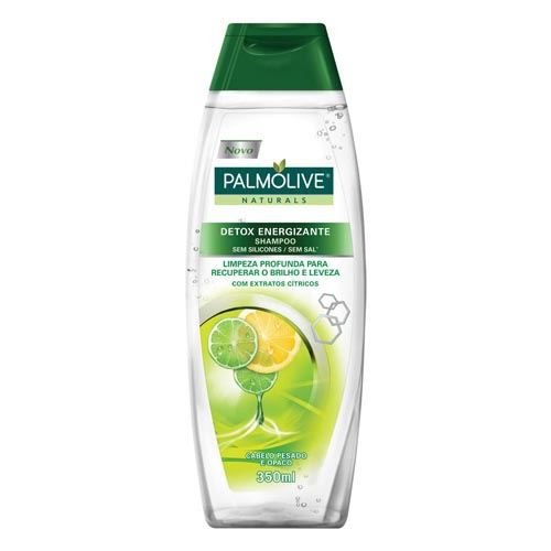 Shampoo Palmolive Naturals Detox Energizante - Embalagem 1X350 ML