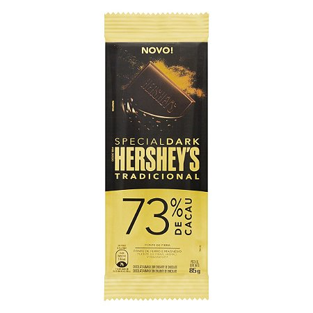 Chocolate Hersheys Special Dark 73% Cacau - Embalagem 1X85 GR