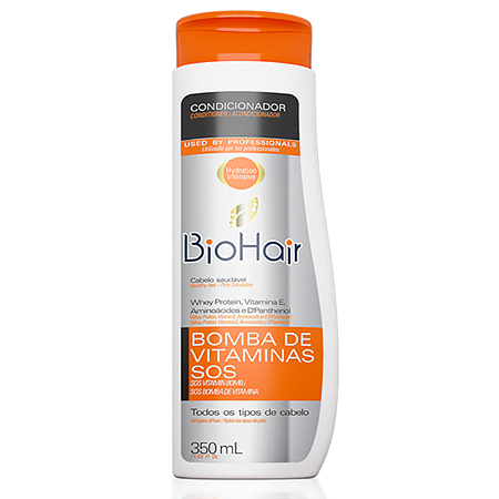 Condicionador Biohair Sos Bomba Vitaminas - Embalagem 1X350 ML