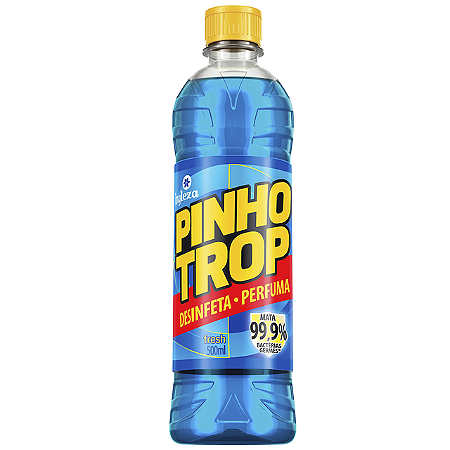 Desinfetante Pinho Trop Fresh - Embalagem 12X500 ML - Preço Unitário R$3,86