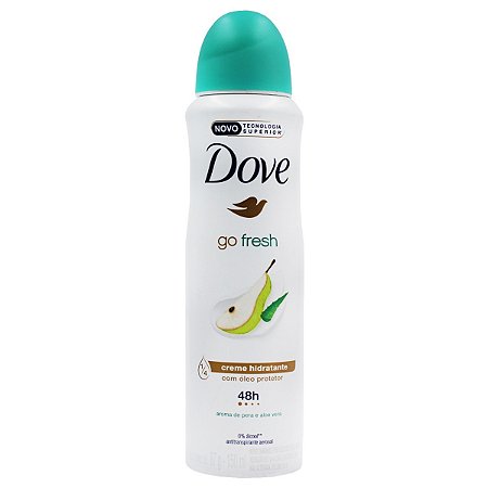 Desodorante Aerossol Dove Feminino Go Fresh Pera E Aloe Vera - Embalagem 1X89 GR