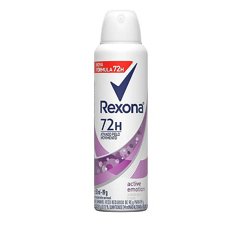 Desodorante Aerossol Rexona Feminino Action Emotion - Embalagem 1X89 GR