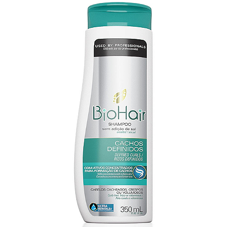 Shampoo Biohair Cachos Definidos - Embalagem 1X350 ML