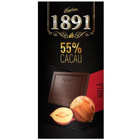 Chocolate Tablete Neugebauer Avela 55% Cacau - Embalagem 1X90 GR