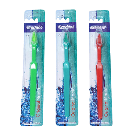 Escova Dental Predent Original Macia 13 - Embalagem 12X1 UN - Preço Unitário R$2,24