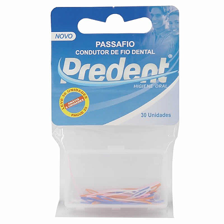 Condutor Fio Dental Predent Passa Fio - Embalagem 6X30 UN - Preço Unitário R$4,89