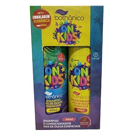 Kit Infantil On Kids Shampoo 400ml + Condicionador 400ml Oleos Essenciais - Embalagem 1X2 UN