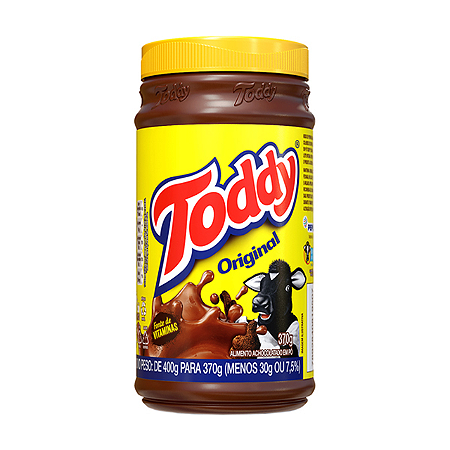 Achocolatado Em Po Toddy Original Pote - Embalagem 24X370 GR - Preço Unitário R$9,17