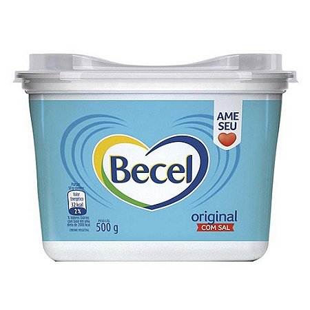 Creme Vegetal Becel 35% Lip Com Sal Original - Embalagem 1X500 GR