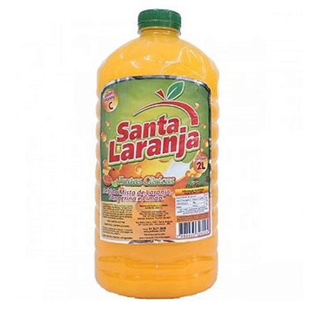 Suco Pronto Santa Laranja Citrus - Embalagem 6X2 LT - Preço Unitário R$6,12