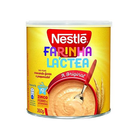 Farinha Lactea Nestle Lata - Embalagem 1X360 GR