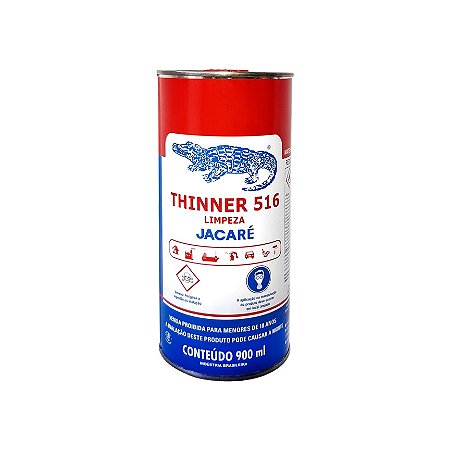 Thinner Jacare - Embalagem 1X900 ML
