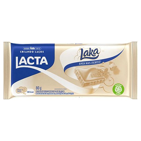 Chocolate Lacta Laka - Embalagem 17X80 GR - Preço Unitário R$6,31