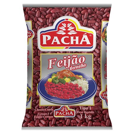 Feijao Vermelho Pacha - Embalagem 10X1 KG - Preço Unitário R$9,19