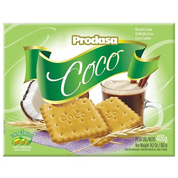 Biscoito Prodasa Coco - Embalagem 1X1,6 KG