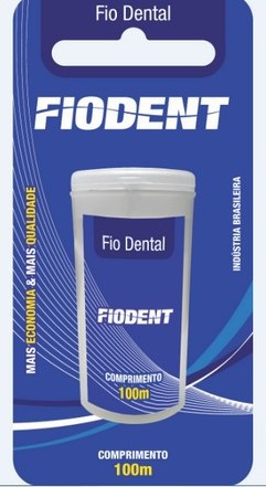 Fio Dental Fiodent Blister - Embalagem 12X100 MT - Preço Unitário R$3,22
