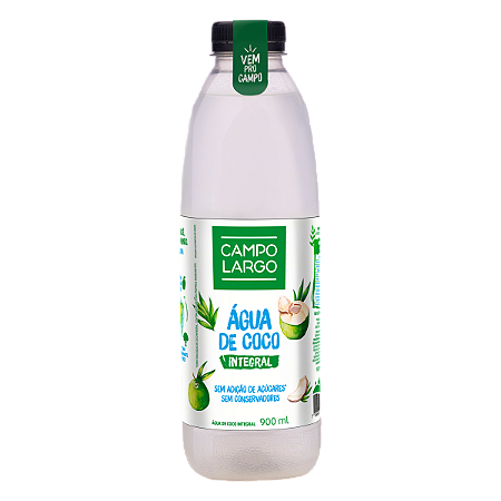 Agua De Coco Campo Largo - Embalagem 6X900 ML - Preço Unitário R$10,6
