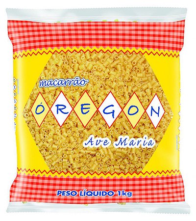 Macarrao Ave Maria Oregon - Embalagem 10X1 KG - Preço Unitário R$5,96