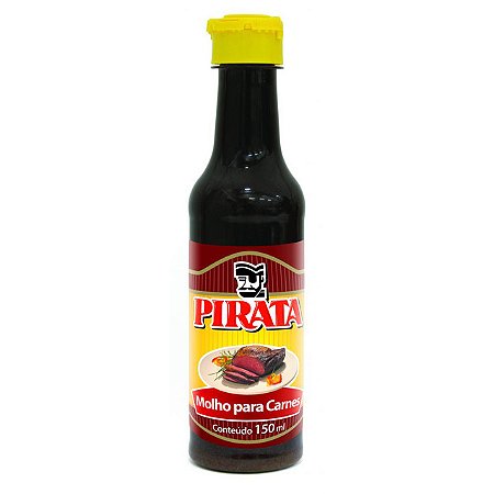 Molho Para Carnes Pirata  - Embalagem 6X150 ML - Preço Unitário R$2,87