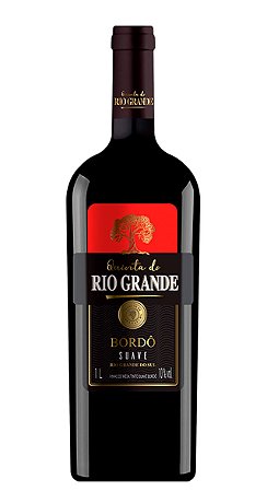 Vinho Quinta Do Rio Grande Bordo Campo Largo Tinto Suave - Embalagem 12X1 LT - Preço Unitário R$18,57